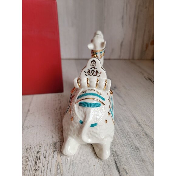 Lenox NEW camel teal first blessing Nativity animal Xmas figure - Picture 4 of 6